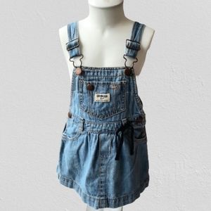 Osh Kosh Bgosh denim overall dress size 3T